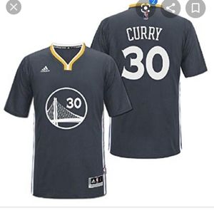 2 Stephen Curry jerseys.
